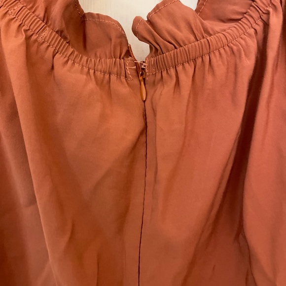 HWA APPAREL Dark Orange Top L - Picture 2 of 3